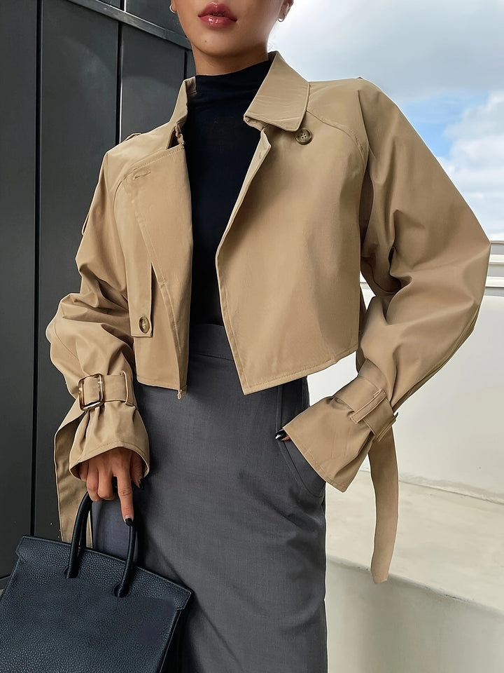 Lisa | Comfortable and Modern Short Trench Coat