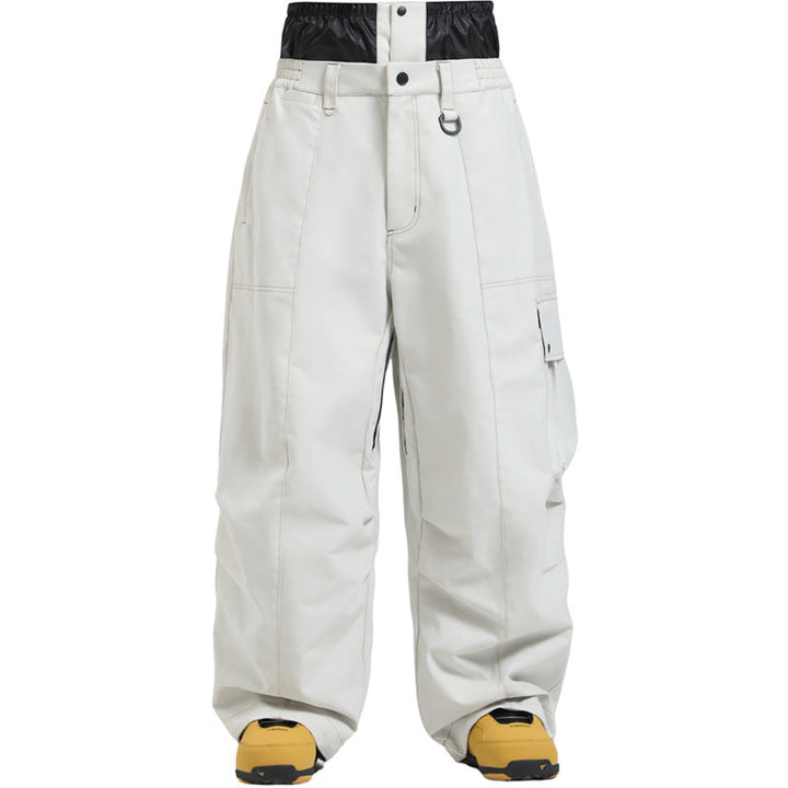 Unisex Wide Cut and Windproof Ski Pants Breathable Winter - Elena Harper