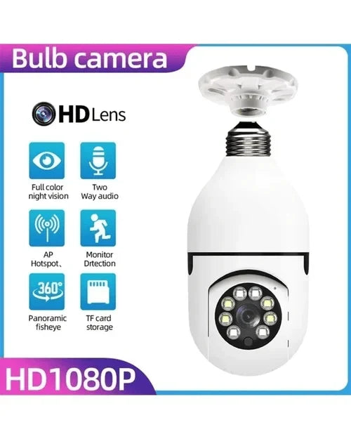 GuardView™ – Wireless Wi-Fi Light Bulb Camera Surveillance Camera