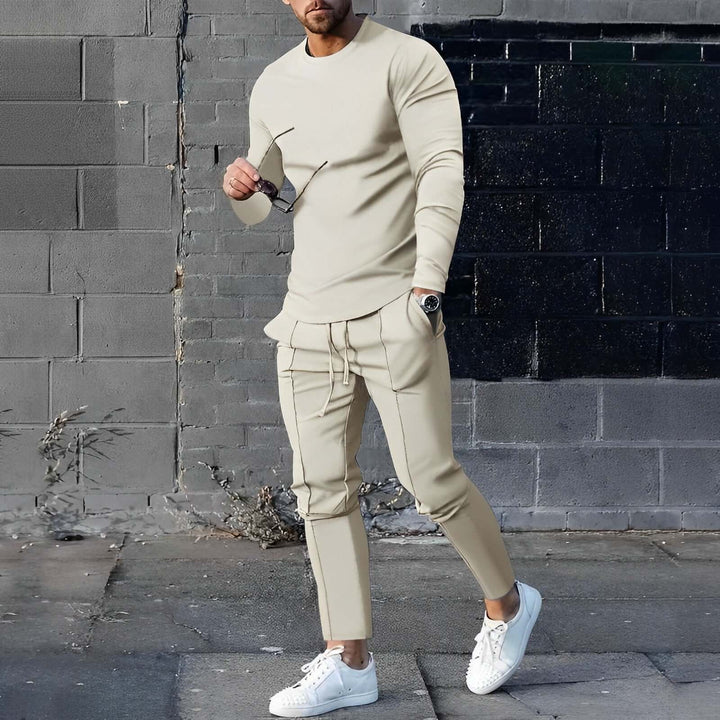 Sweater and Stretch Pants Set, view 6 - Elena Harper