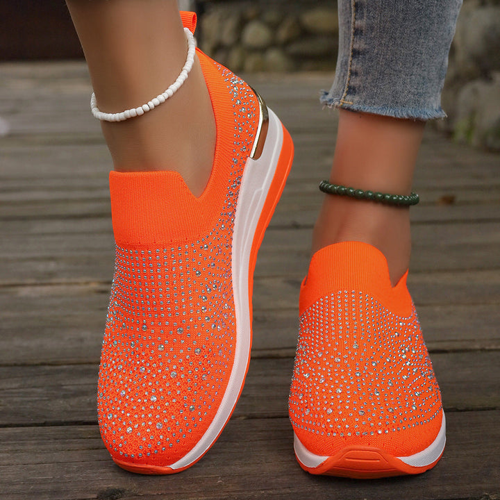 Genovefa | Sparkling Women's Slip-On Sneakers
