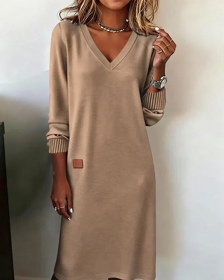 Women's A-Line Dress Comfortable Fit for Daily Use, view 2 - Elena Harper