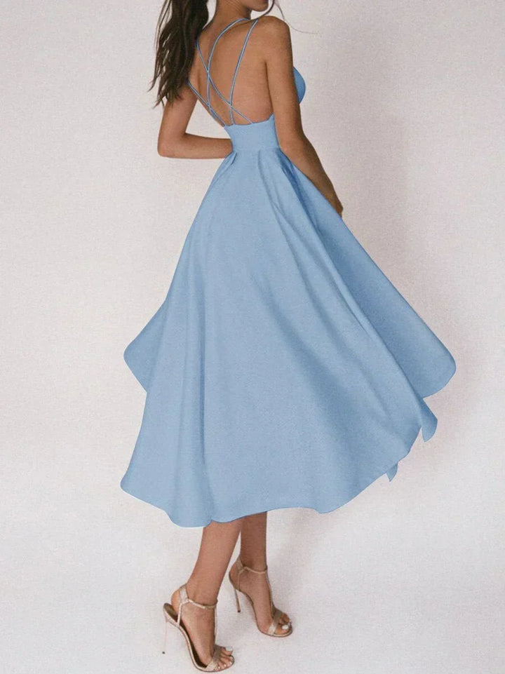 Elara Elegant Minimalist Dress, view 9 - Elena Harper