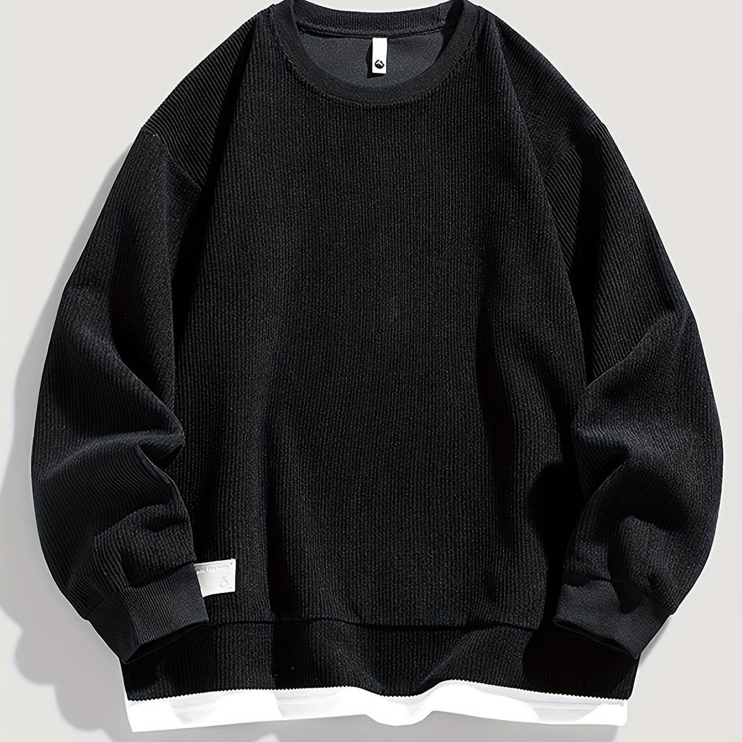 Auden | Layered Crewneck Sweatshirt