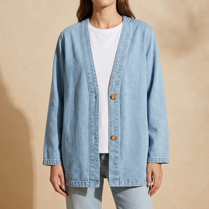 Amelie Casual and Elegant Women's Knit Cardigan, view 4 - Elena Harper