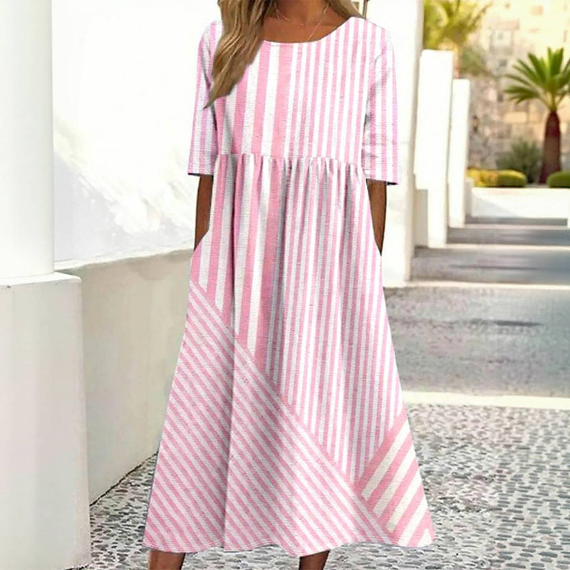 Casual Striped Dress
