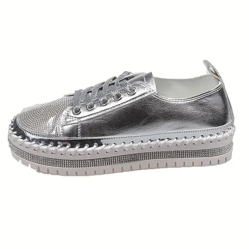comfortable orthopedic sneakers with sequins EB EB