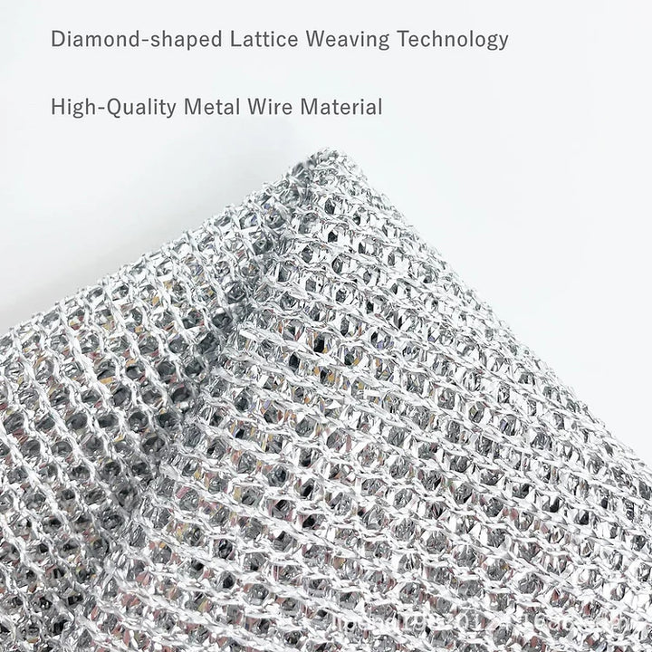 GlanzGriff Multifunctional Wire Dish Cloths, view 6 - Elena Harper