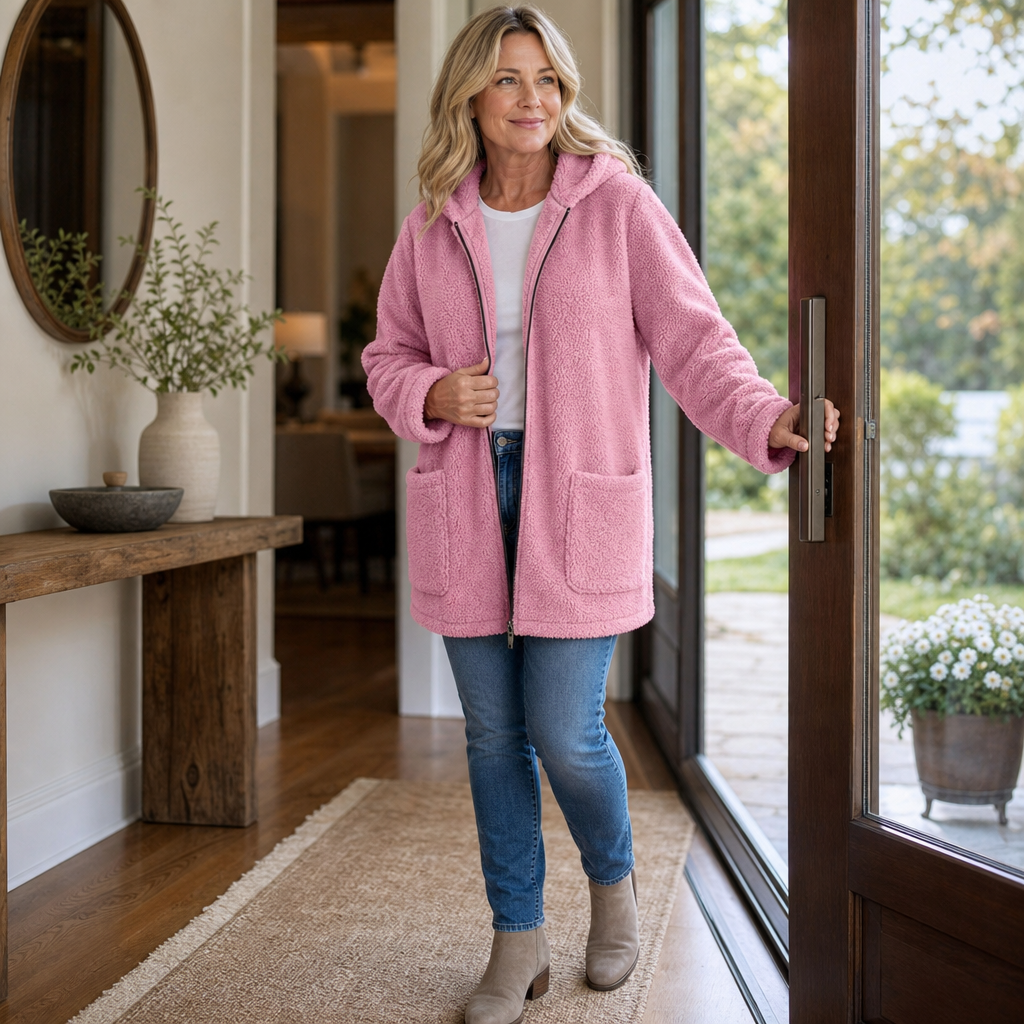 Emma | Cozy and Modern Oversized Hoodie with Zipper