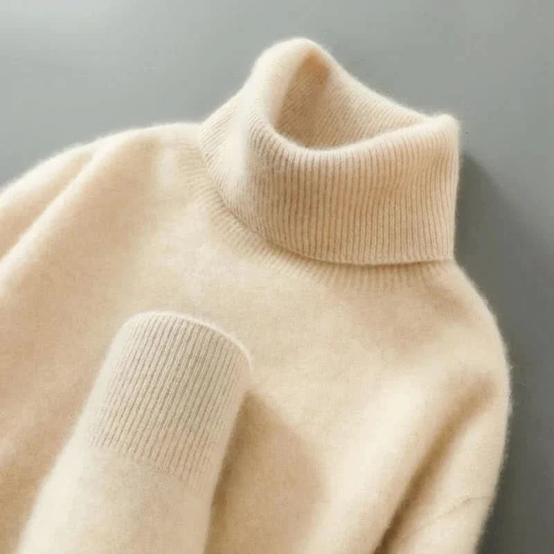 Kevin | Timeless and Comfortable Men's Wool Turtleneck Sweater
