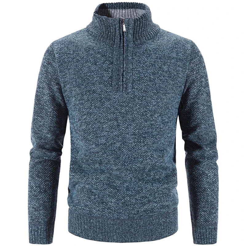 Daniel Warmer and Stylish Zip-Up Sweater, view 6 - Elena Harper