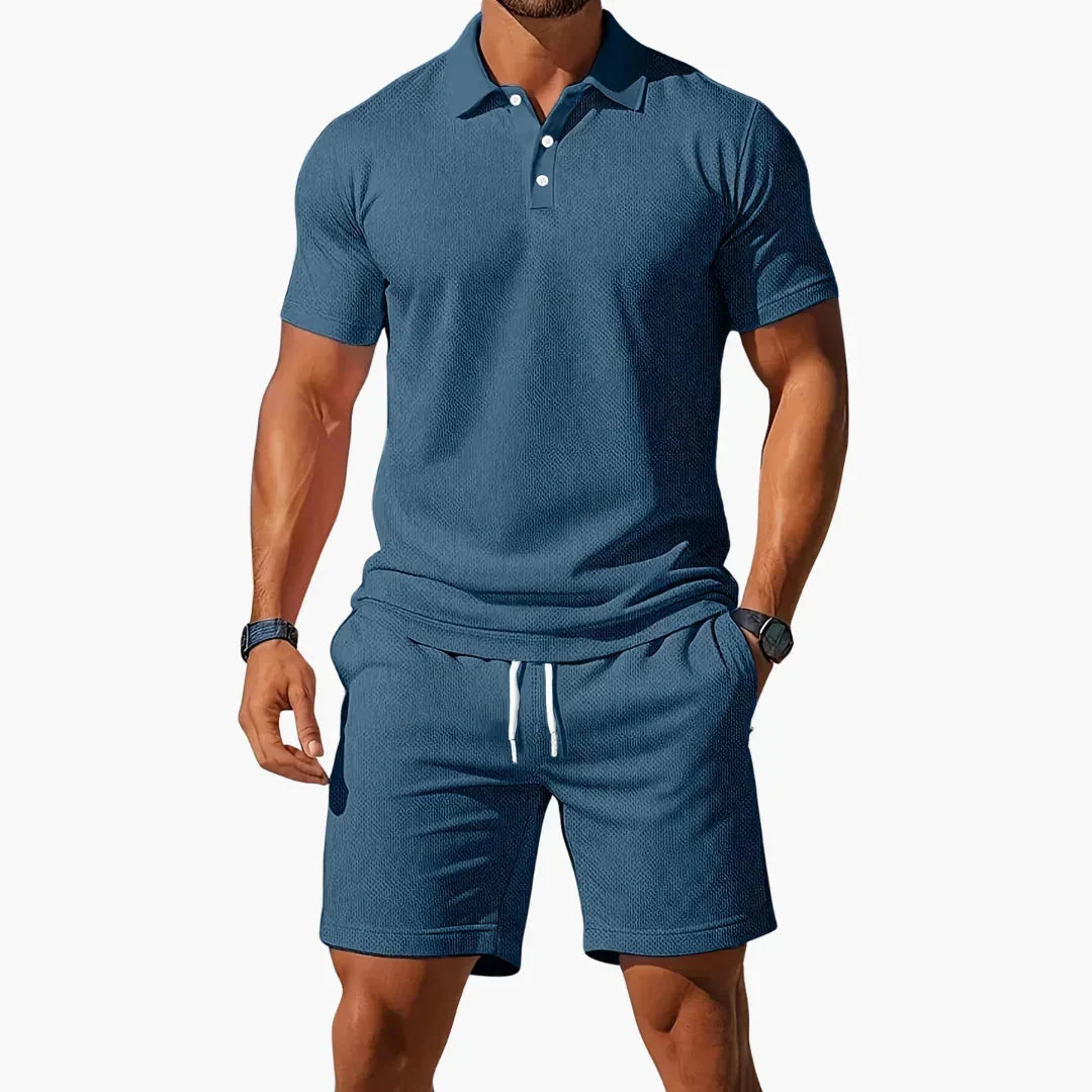 Leon | Lightweight Polo Set for Relaxed Summer Looks