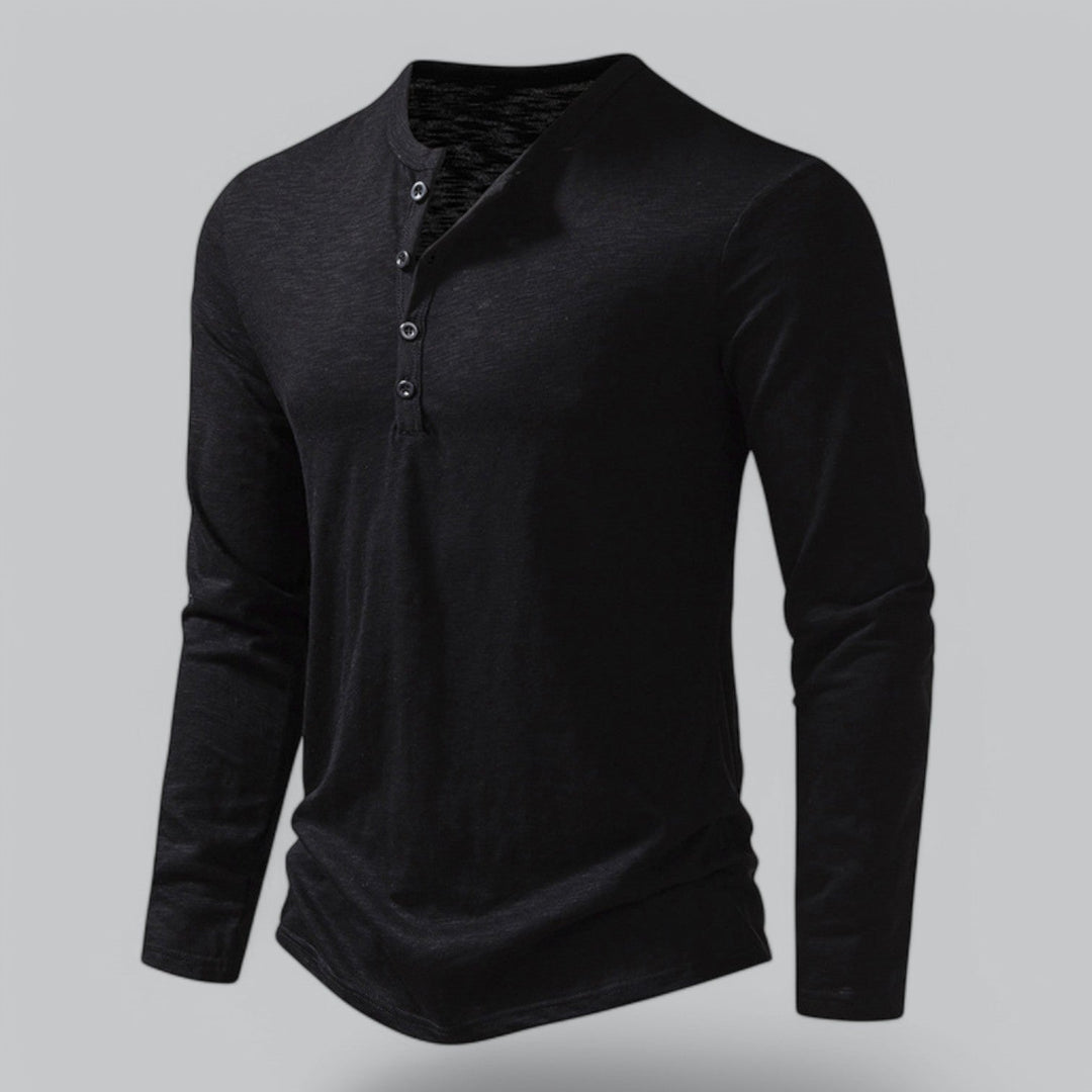 MEN'S HENLEY T-SHIRT
