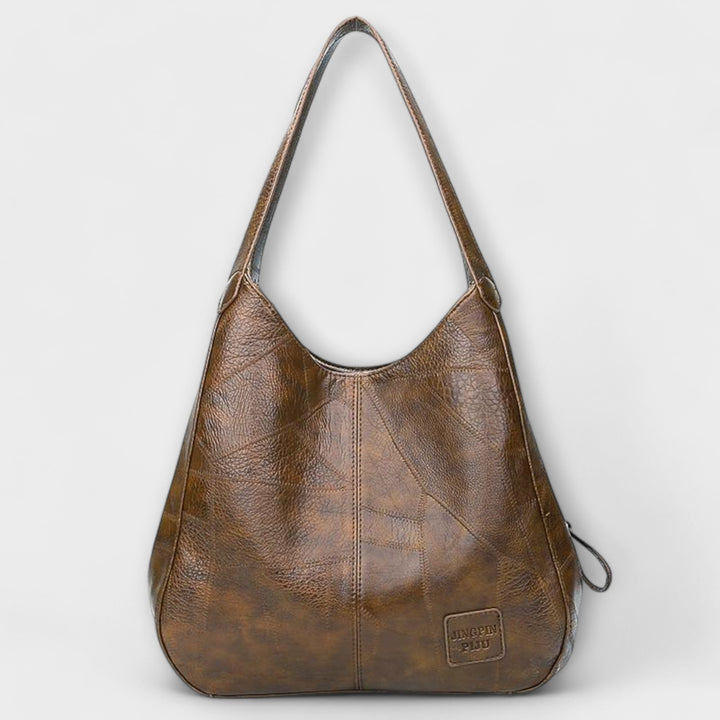 Women's Vintage Leather-Look Bag – Elegant Classic Style for Everyday Use