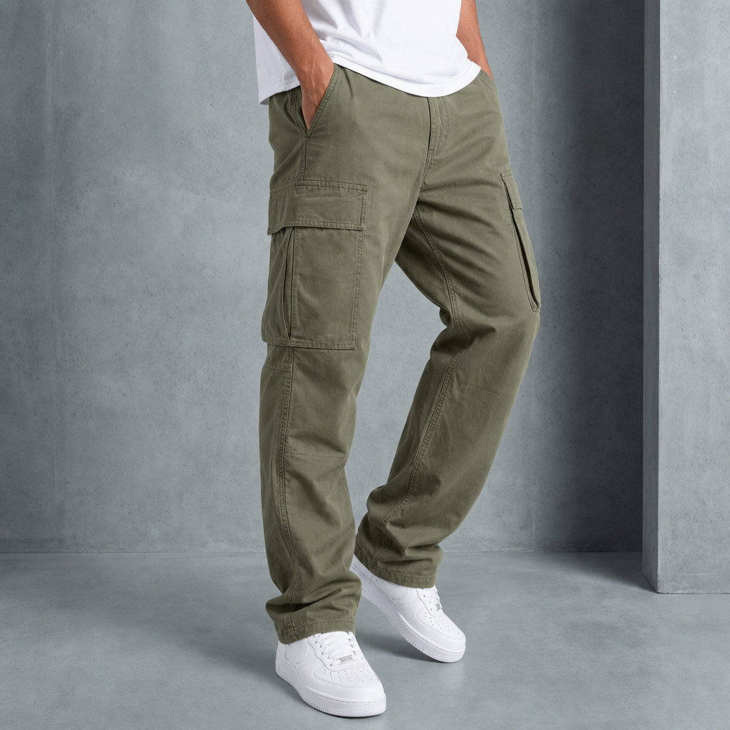 Alberobello Relaxed Fit Cargo Pants