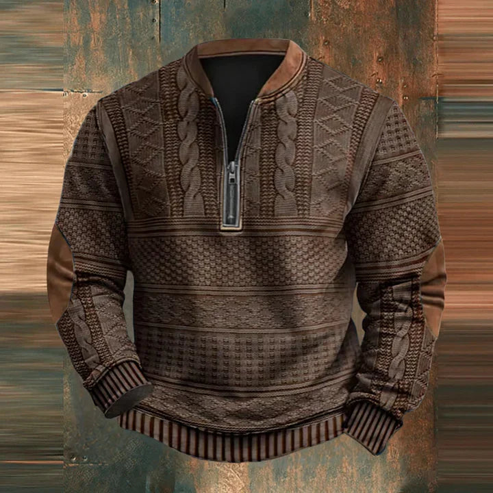Glen Cozy Classic Sweater, view 2 - Elena Harper
