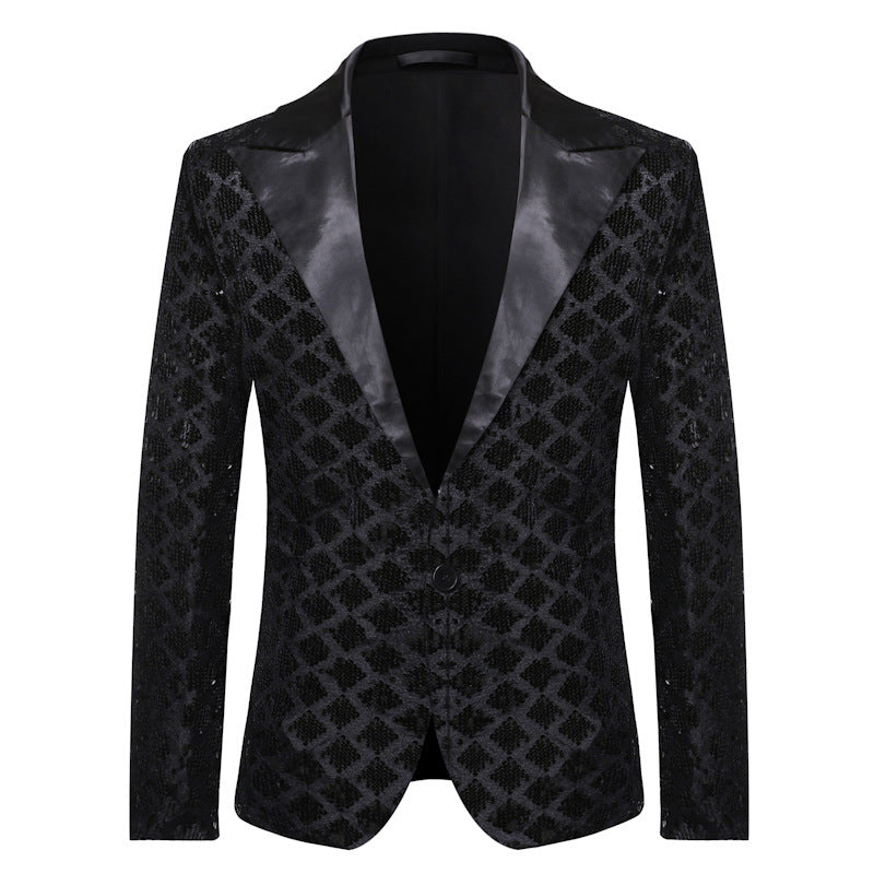 Festive Glitter Blazer for Men