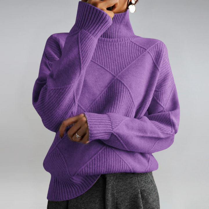 Lainey | Luxe Cashmere Turtleneck Sweater