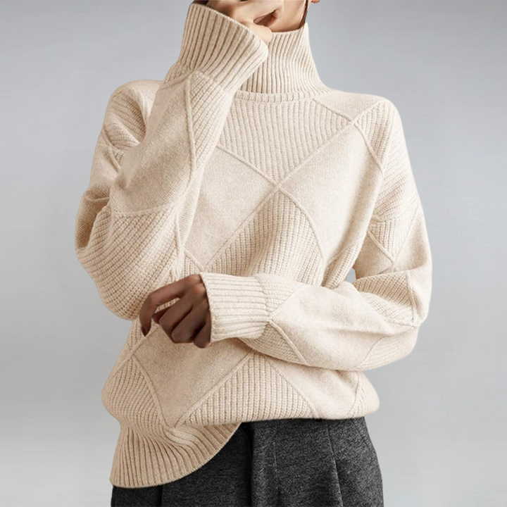 Lainey | Luxe Cashmere Turtleneck Sweater