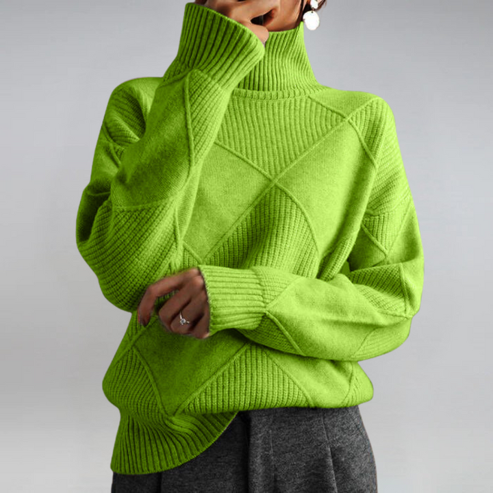 Lainey | Luxe Cashmere Turtleneck Sweater