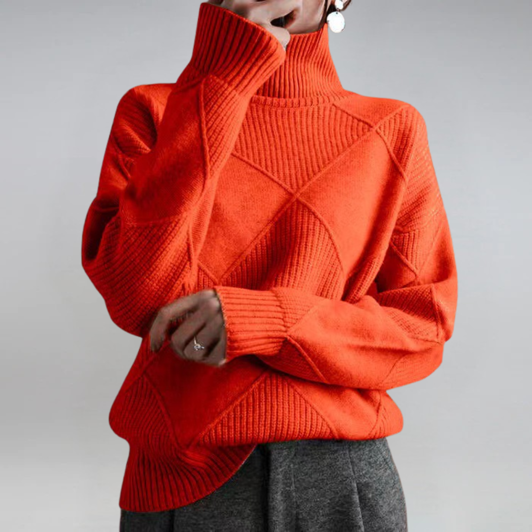 Lainey | Luxe Cashmere Turtleneck Sweater