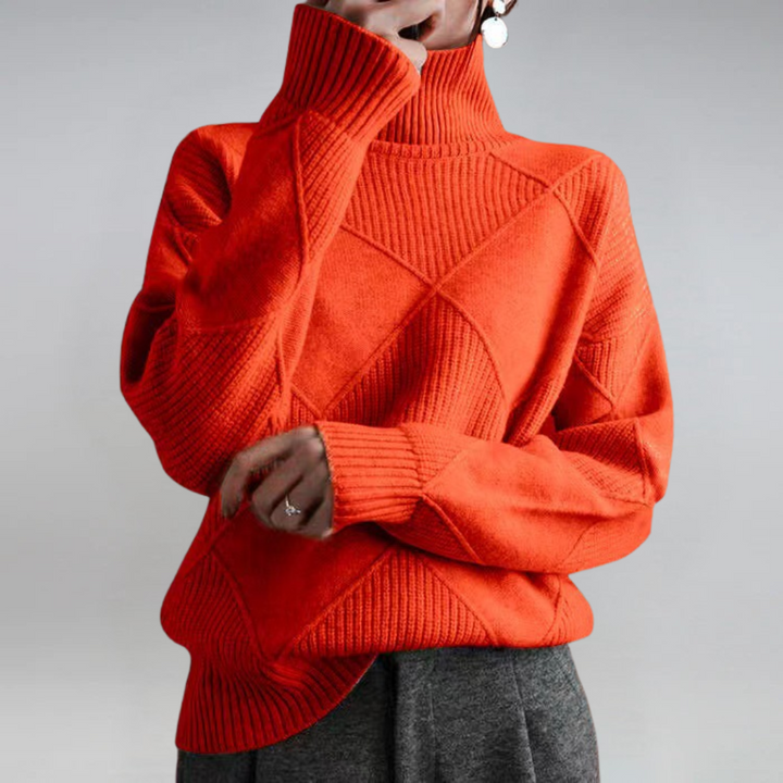 Lainey | Luxe Cashmere Turtleneck Sweater