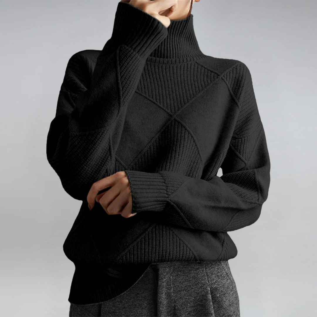 Lainey | Luxe Cashmere Turtleneck Sweater