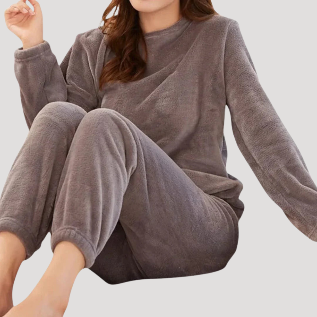 Casual Women's Set Long Sleeve Top and Joggers