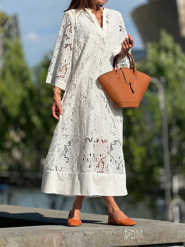 Grace Refined and Modern Lace Dress - Elena Harper