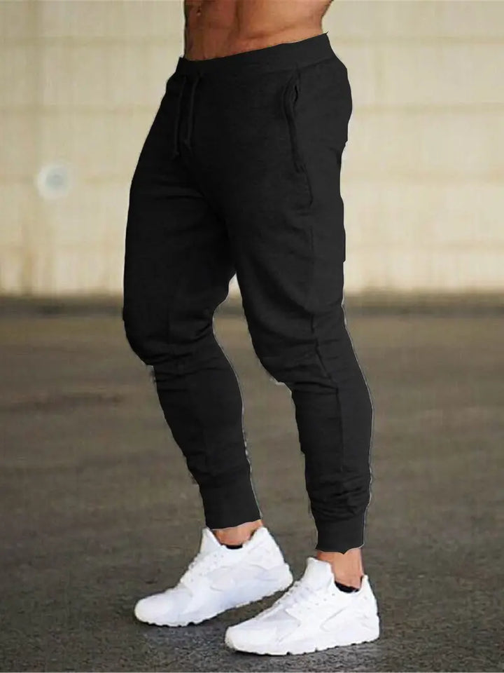 Christoph Men's Jogging Pants with Drawstring at the Waist, view 2 - Elena Harper