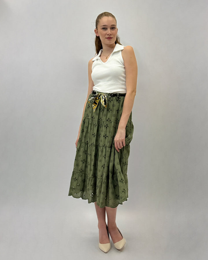 Saskia™  |  soft luxurious fabrics Skirt Waist Detail