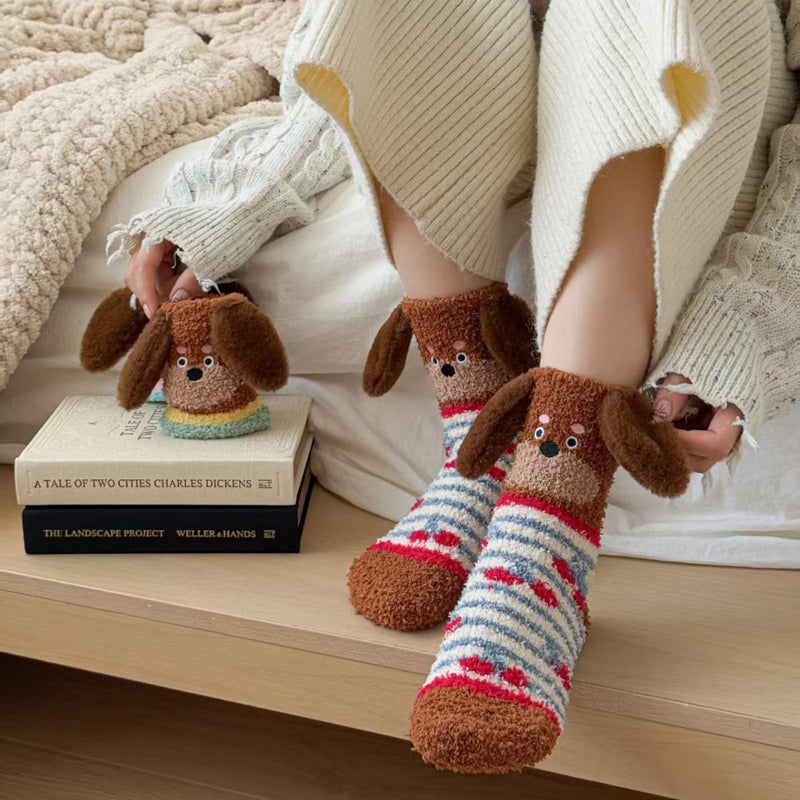 Cartoon Warm Socks
