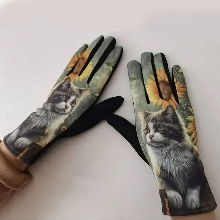 Warm Cartoon Gloves - Elena Harper