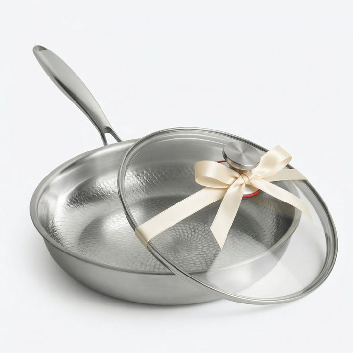 Titanium Frying Pan with Free Lid