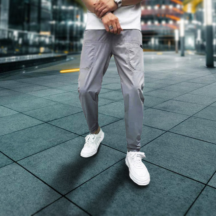 Noah Flexible and Functional Cargo Pants, view 3 - Elena Harper