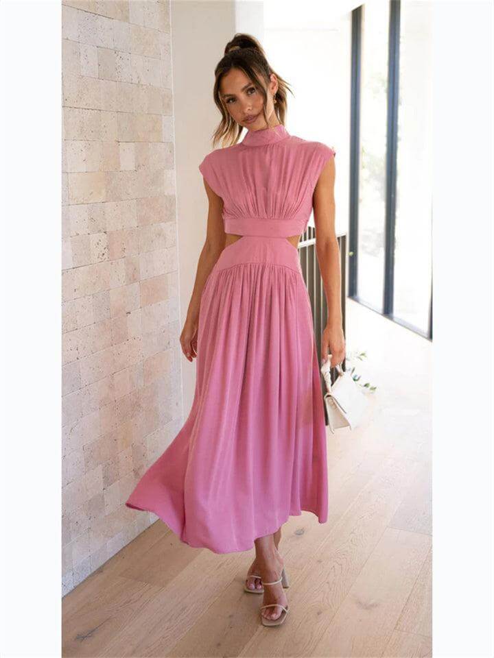 Summer Sleeveless Dress, view 4 - Elena Harper