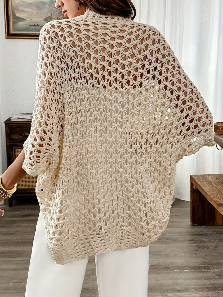 Kirsten | Women's Winter Open Draped Cardigan