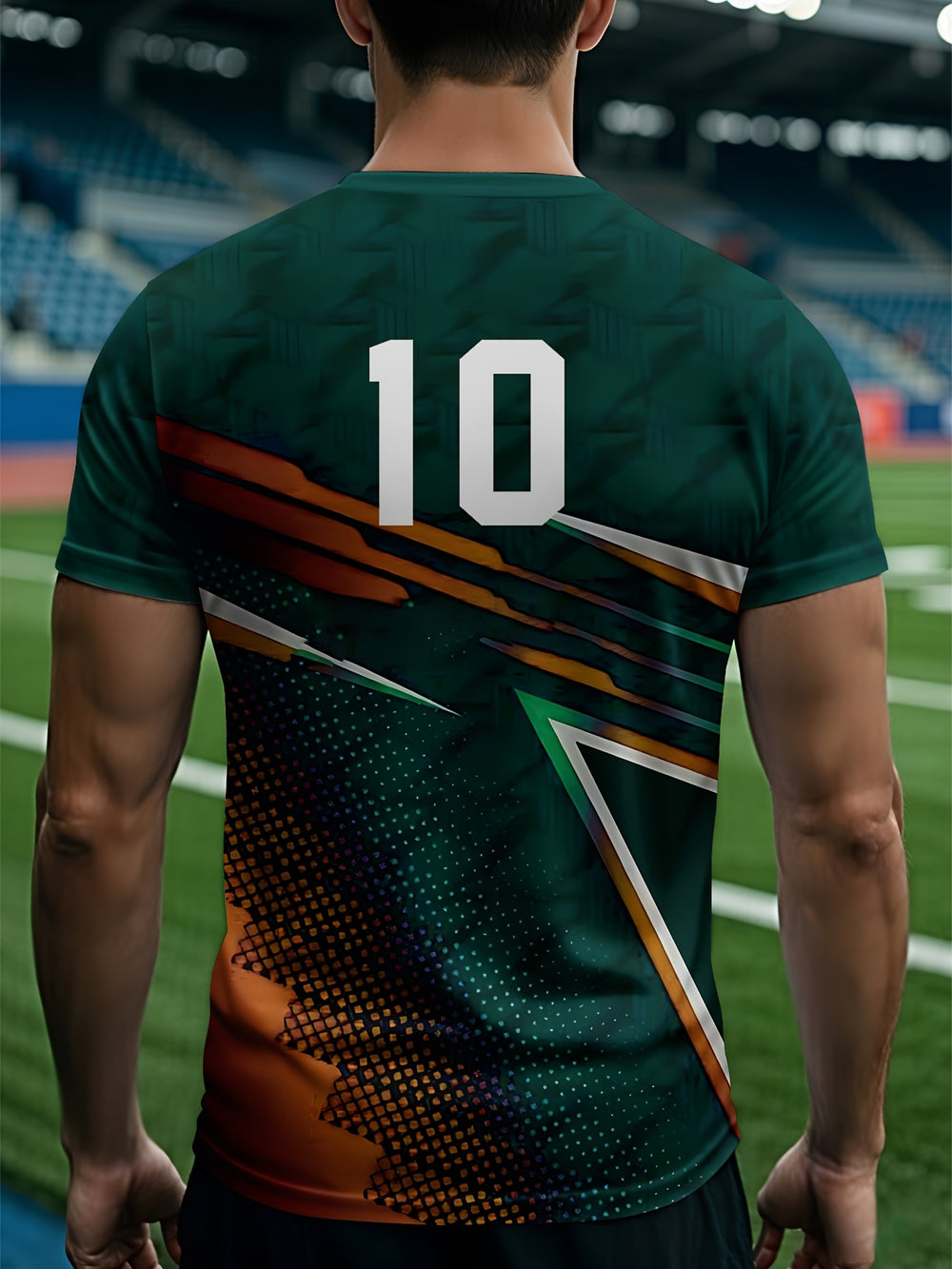 South Africa World Cup 2026 competition top by Emma & Rose Cape Town, navy blue athletic shirt with team logo and South Africa emblem