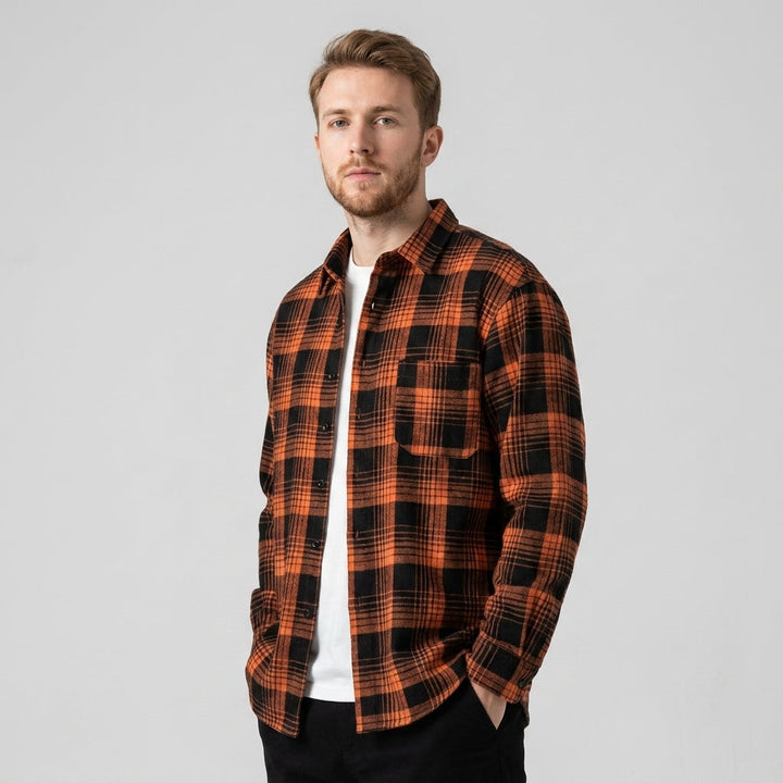 HARRINGTON OXFORD | PLAID SHIRT FOR MEN