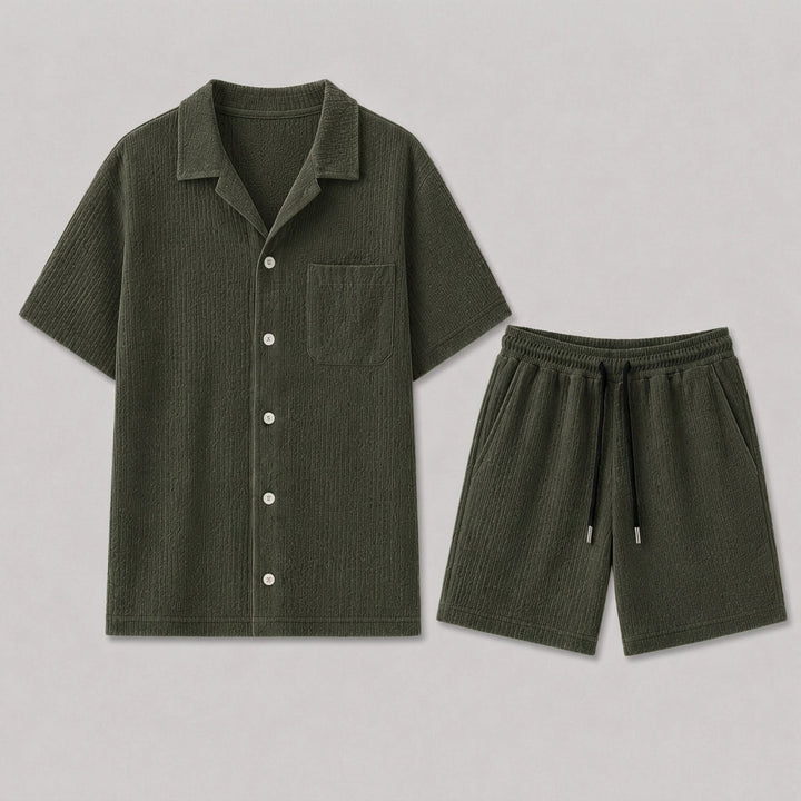HARRINGTON OXFORD | RIBBED CO-ORD SET FOR MEN
