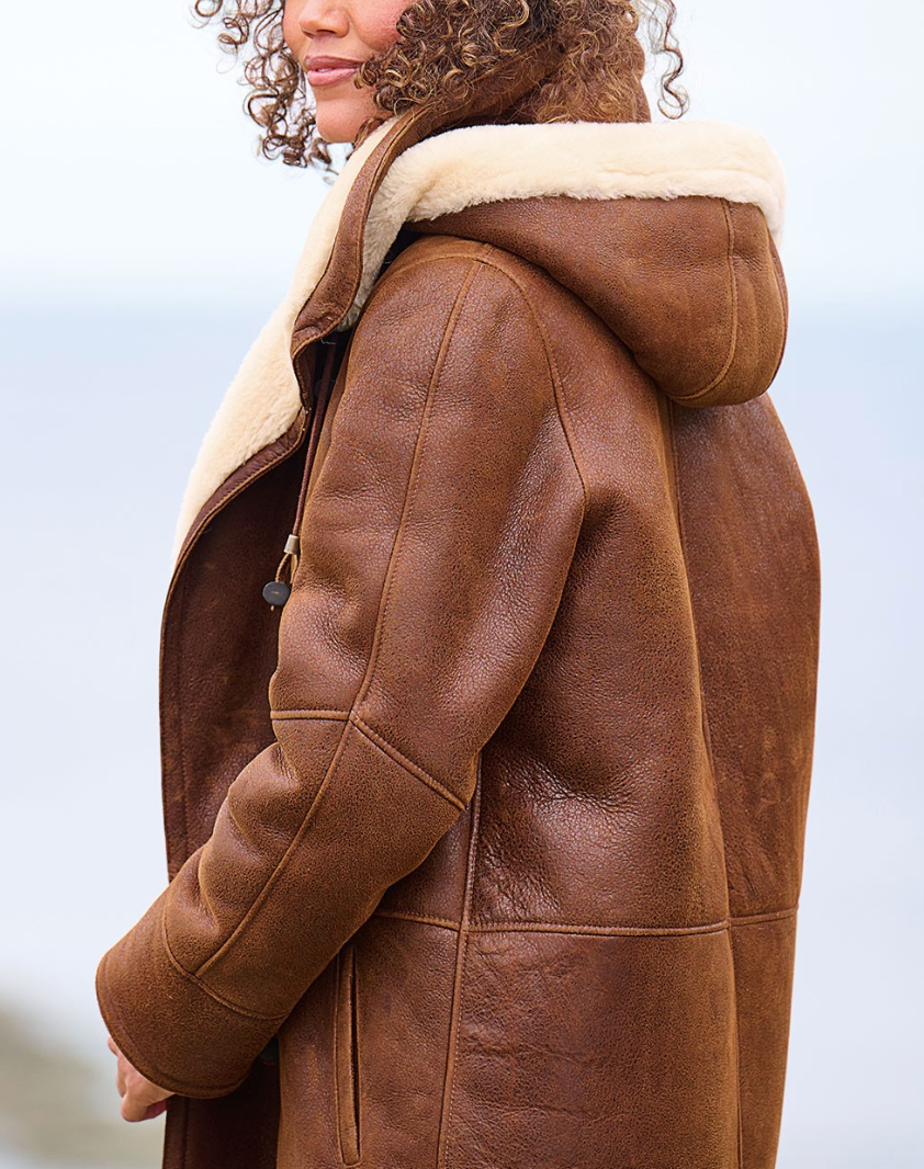Gabrielle - Casual Elegant Hooded Coat for Women
