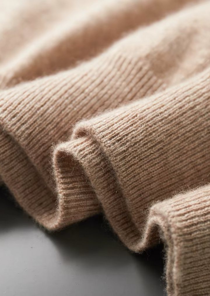 Emma & Rose merino wool crewneck top — premium knitwear