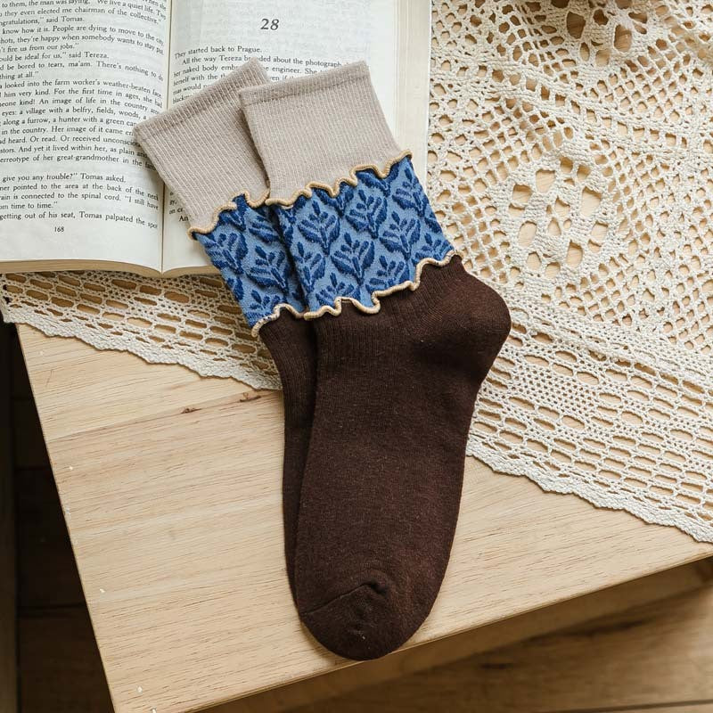 Vintage Floral Socks