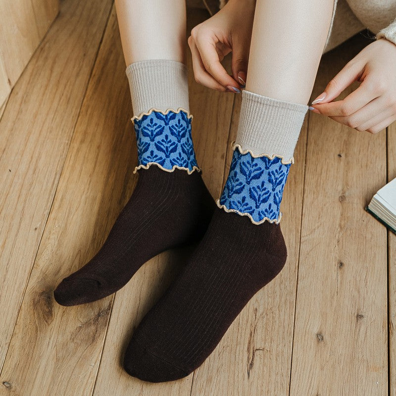 Vintage Floral Socks