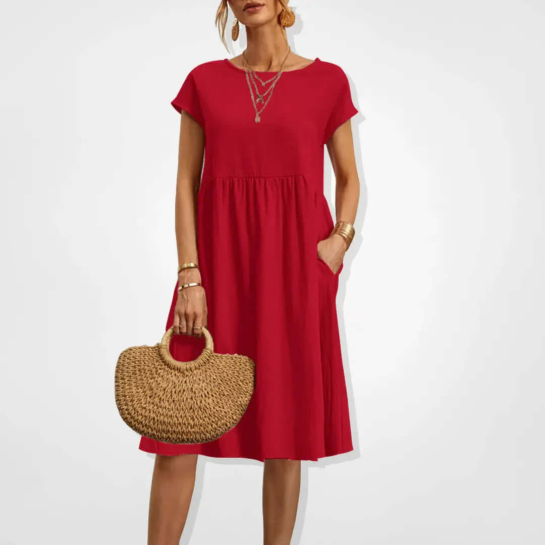 Summer Dress Elegant, view 2 - Elena Harper
