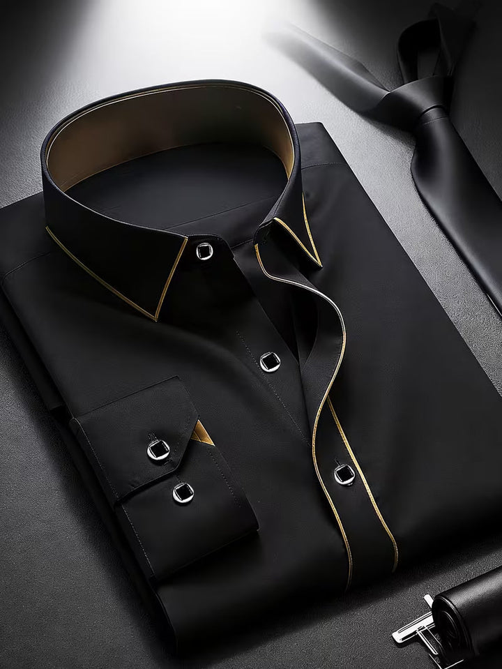 Daven Casual Business Shirt in Slim Fit, view 5 - Elena Harper