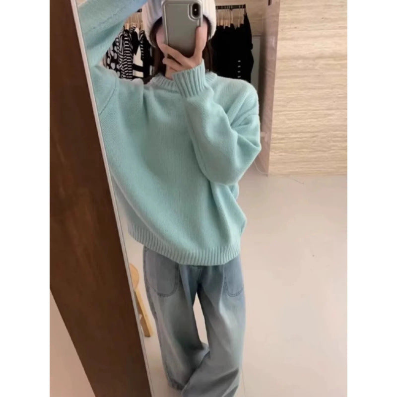 Women's Luxurious Oversized Mohair Blend Jumper - Elena Harper