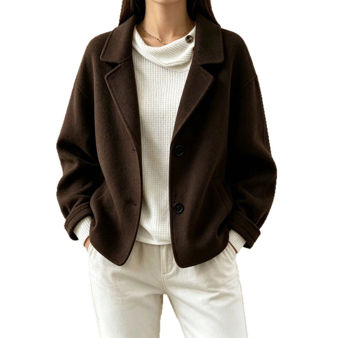 Women's Slim Two-Button Suit - Minimalist and Chic