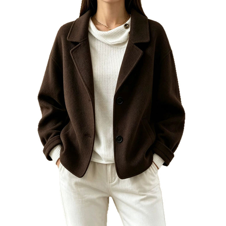 Women's Slim Two-Button Suit - Minimalist and Chic