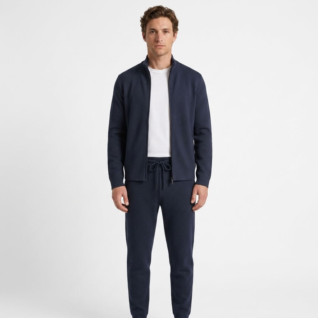 Two-Piece Long Sleeve Tracksuit Set